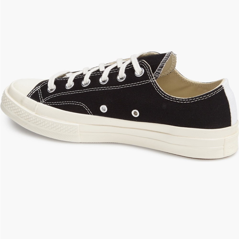 NWT Comme des Garcons x Converse All Star Chuck Taylor '70 Low-Top Sneakers - Picture 2 of 8